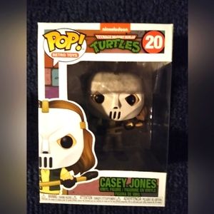 Casey Jones 20 TMNT Retro Funko Pop + Protector
